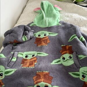 Star Wars Mint Green Hooded Blanket